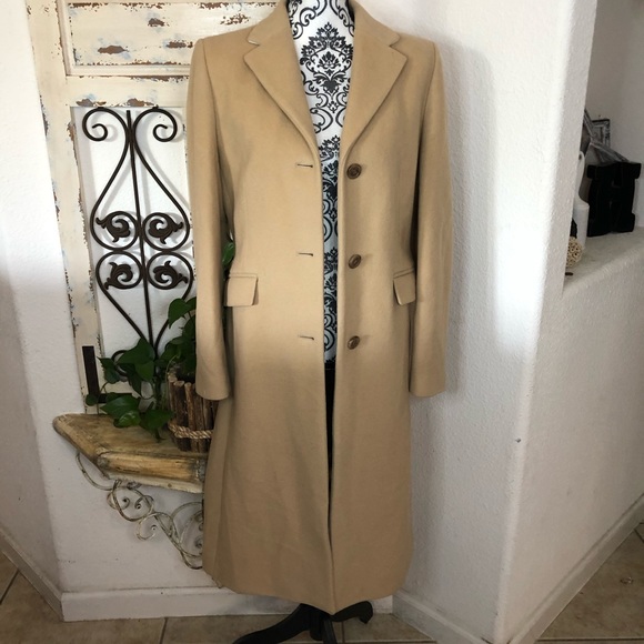J. Crew Jackets & Blazers - J crew tan wool cashmere blend trench coat